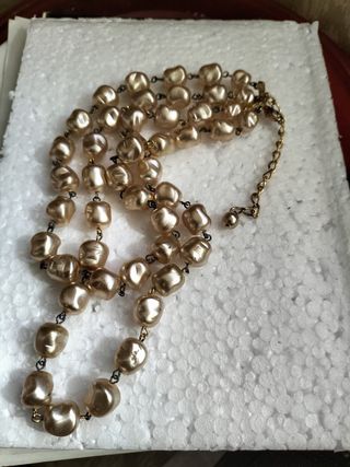 Lote Bisutería Vintage Oro y Multicolor