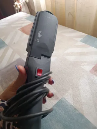 Plancha de pelo negra