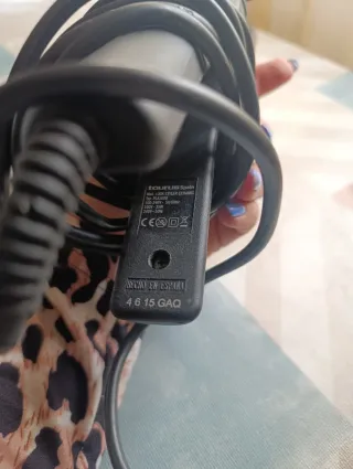 Plancha de pelo negra