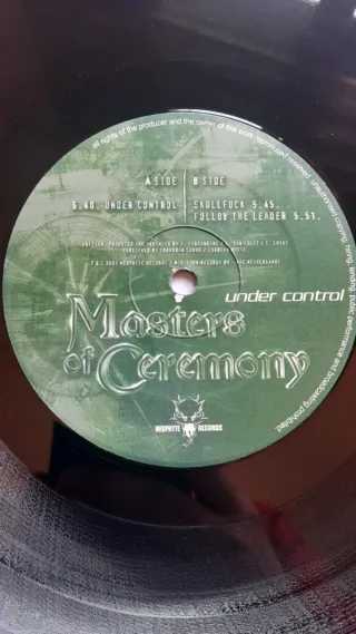 Masters of Ceremony - Under Control Vinilo