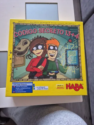 Juego Haba Código Secreto 13+4 Educativo