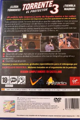 Torrente 3 El Protector PS2