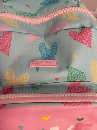 Mochila escolar Safta Corazones