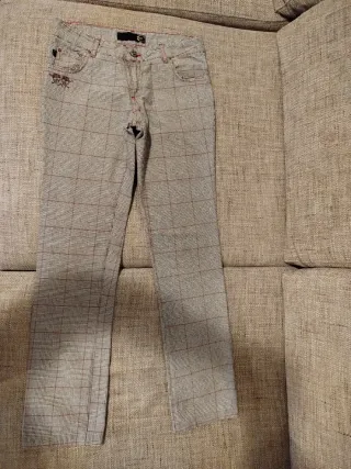 Pantaloni donna Just Cavalli a quadri