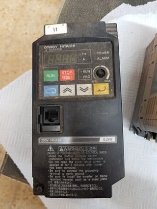 Variador Omron VS mini J7 0.55kW  y otros