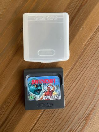 Shinobi Game Gear Sega Cartucho + Caja