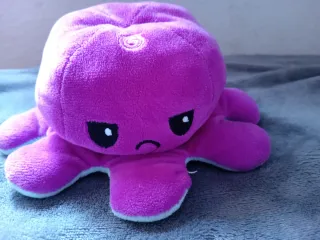 Peluche Pulpo Reversible de Humor
