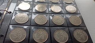 60 Monedas 50 y 5 Pesetas España Sin Circular