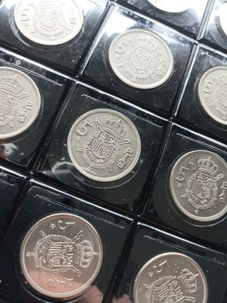 60 Monedas 50 y 5 Pesetas España Sin Circular