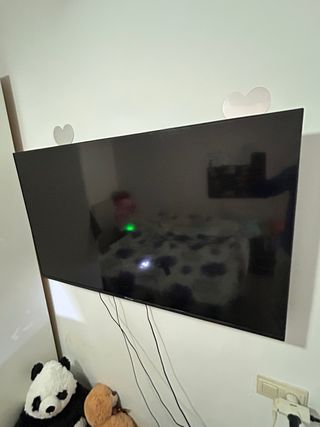 Televisor 50 pulgadas, se oye pero no se ve