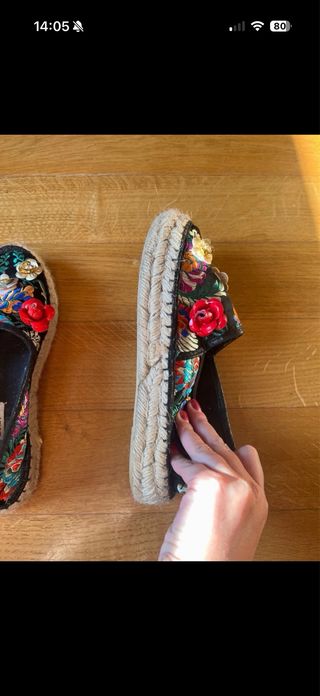 Espadrillas Colors of California nere