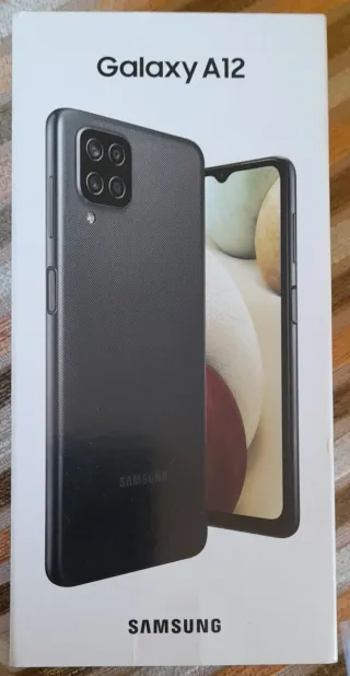 Samsung Galaxy A12 Negro/Gris