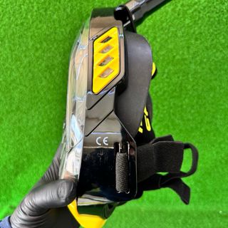 Máscara Cressi Bali S/M Negra/Amarilla