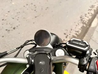 Macbor Rockster 410 - Moto Cruiser Verde