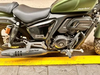 Macbor Rockster 410 - Moto Cruiser Verde