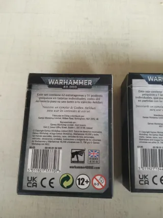 Tarjetas de Datos Warhammer 40,000