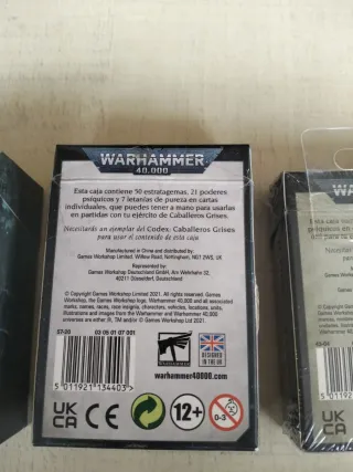 Tarjetas de Datos Warhammer 40,000
