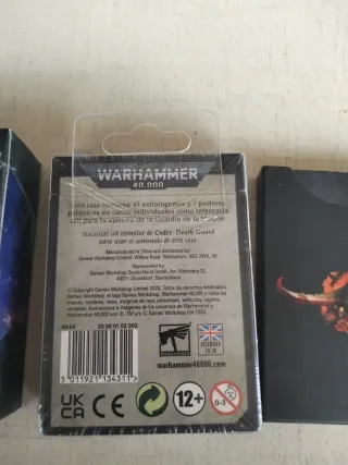 Tarjetas de Datos Warhammer 40,000