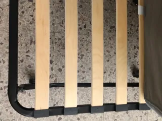 Sillón/ puff cama gris