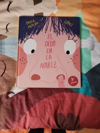 Libro infantil El dedo en la nariz