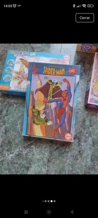 Lote 5 Puzzles Infantiles Disney