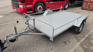 Remolque 750 kg rampas quad atv moto 1.60x3.00