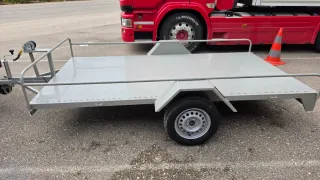 Remolque 750 kg rampas quad atv moto 1.60x3.00