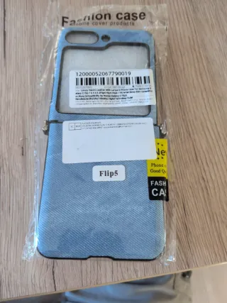 Custodia in denim per Samsung Galaxy Z Flip5