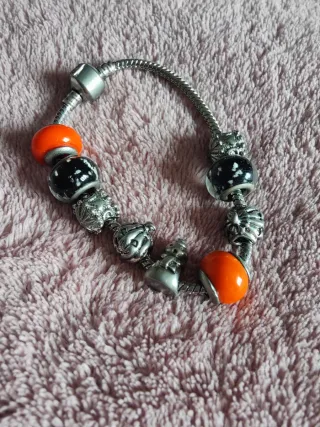 Pulsera Halloween Charms Estilo Pandora
