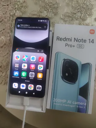 Xiaomi Redmi Note 14 Pro+12RAM/512GB almacinamento