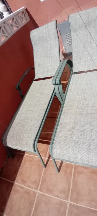 Juego 2 Tumbonas Exterior