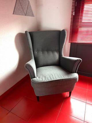 Poltrona relax Ikea grigia