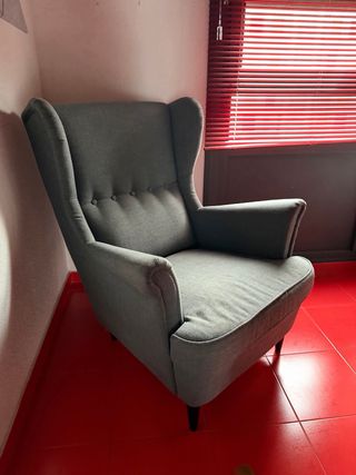 Poltrona relax Ikea grigia