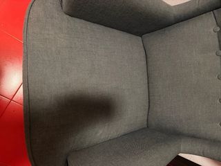 Sillón orejero Ikea gris