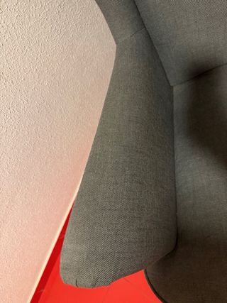 Sillón orejero Ikea gris