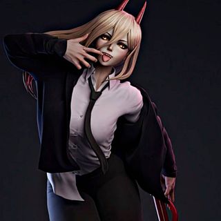 Figura Resina 16K ► Power Chainsaw Man