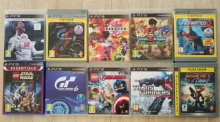 Lote 10 Juegos PS3.