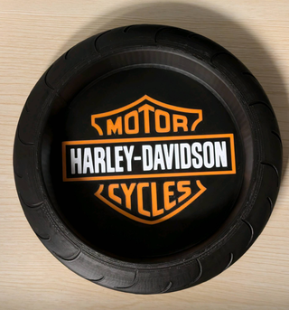 Cuenco Harley Davidson Diseño Neumático
