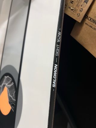 Tabla Snowboard Salomon 62W + Fijaciones