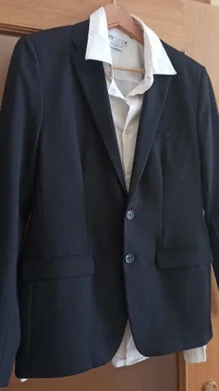 Traje de vestir negro