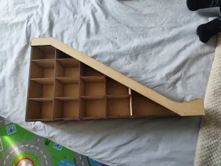 Rampa madera para coches