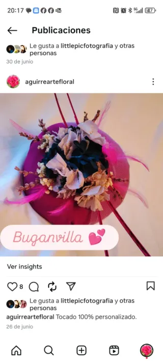 Pamela/Tocado personalizados