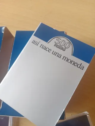 Cartera 500 Pesetas Boda Reyes Plata