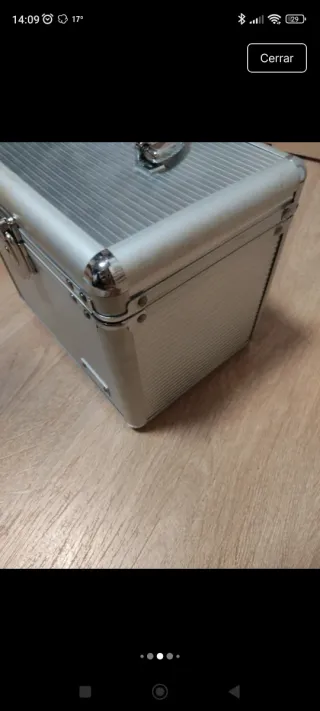 Maletín de aluminio con películas