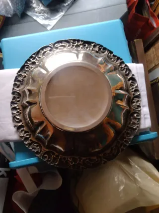 Bandejas antiguas, siempre en vitrina