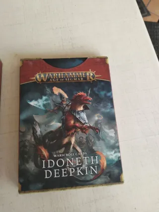 Lote Cartas Warscroll Warhammer Age of Sigmar