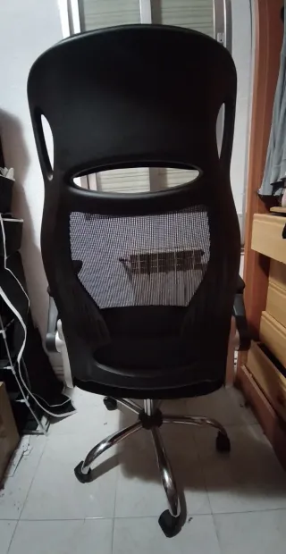 Silla ergonómica SONGMICS negra