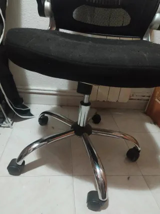 Silla ergonómica SONGMICS negra