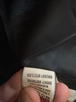 Giacca donna vera pelle vintage effetto martellato