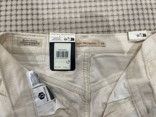 Pantalones Levi's Beige Pana.